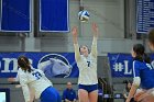 VB vs MHC  Wheaton Women's Volleyball vs Mount Holyoke College. - Photo by Keith Nordstrom : Wheaton, Volleyball, VB